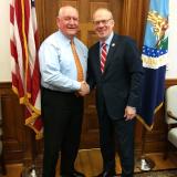 Rep. John Rose with Secretary Perdue