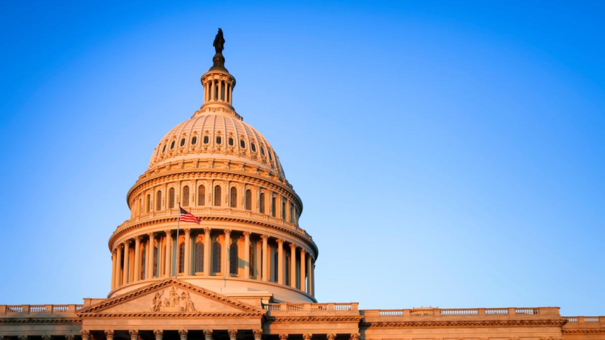 U.S. Capitol Building at Dawn